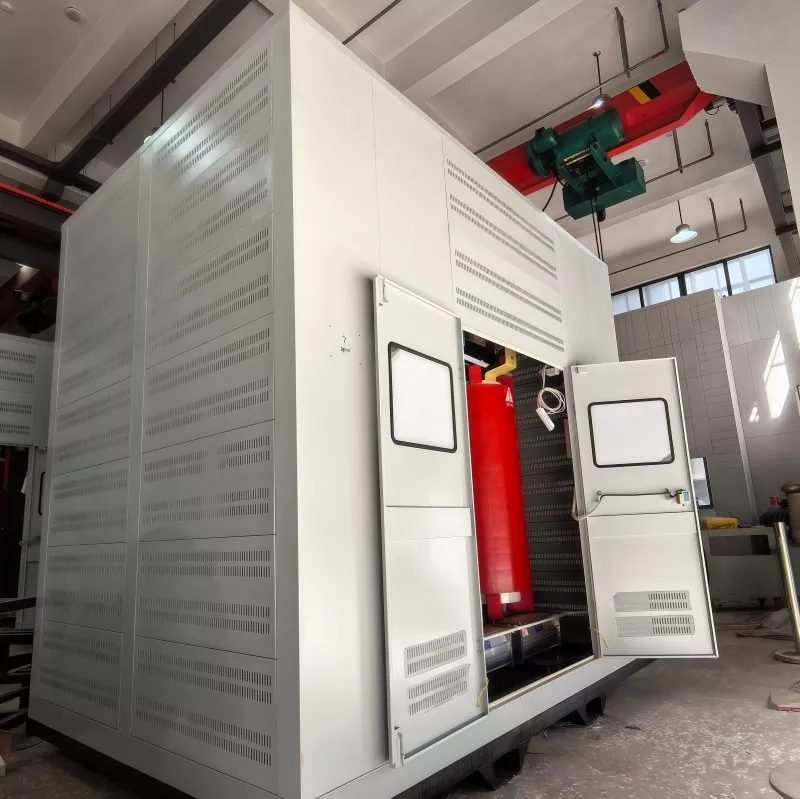 Guangbian dry transformer with circuit breakers